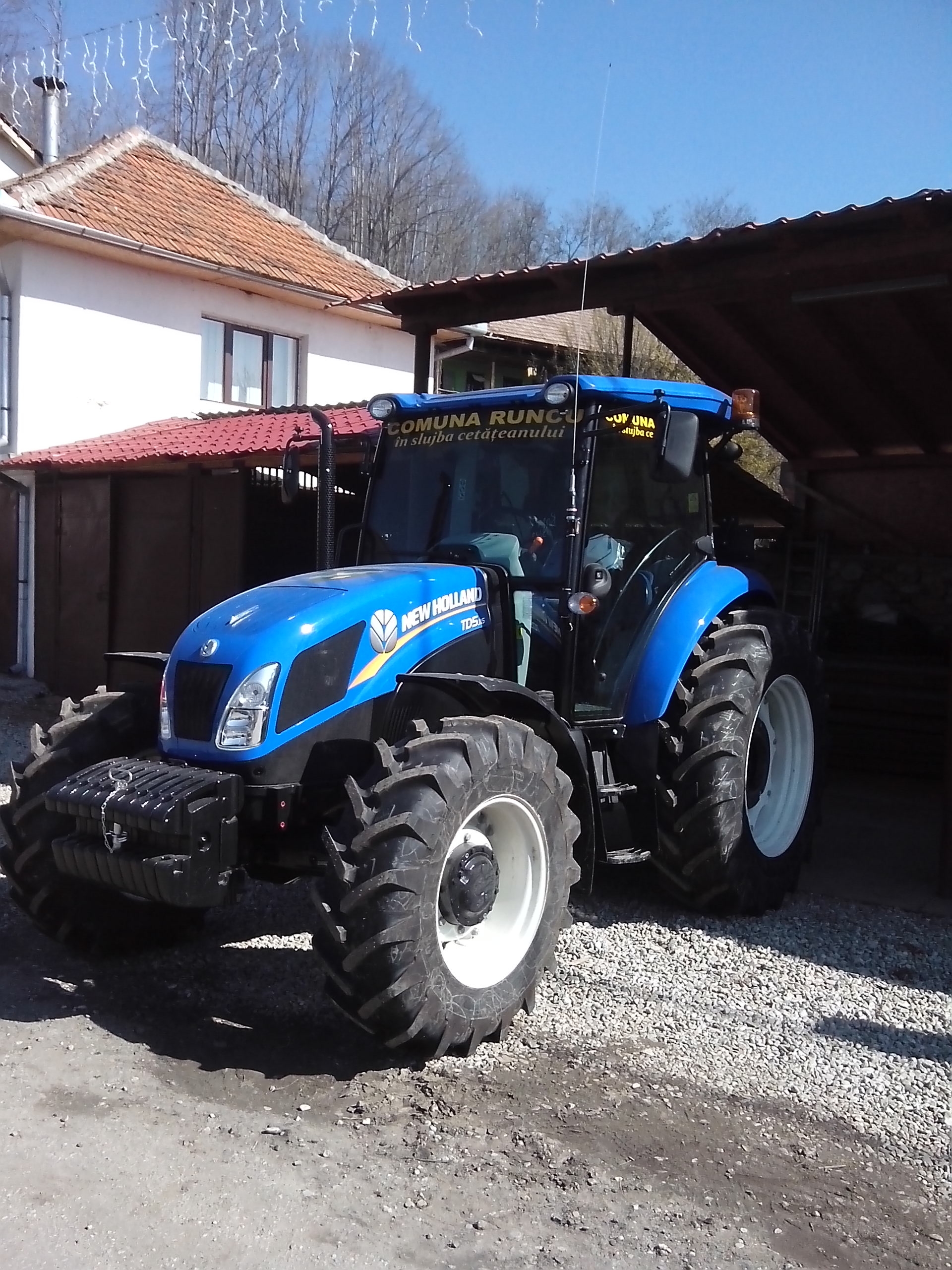 Noul tractor 2014